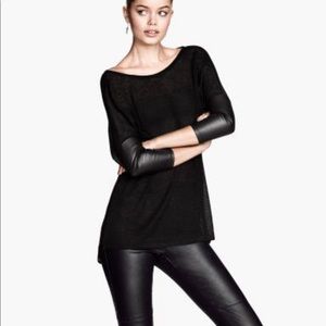 H&M Divided sheer sweater XS